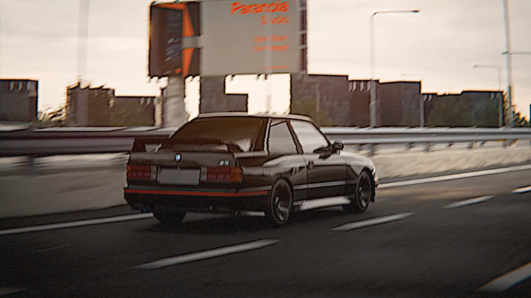 BMW E30 M3 bbs turbofan rims render 3d vhs